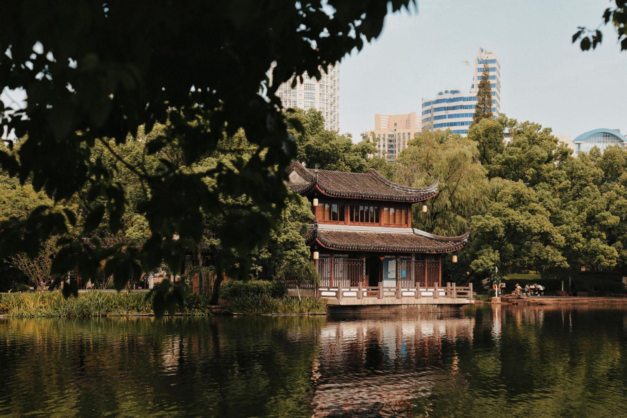 Hotel Shangri-La Ningbo Exterior foto