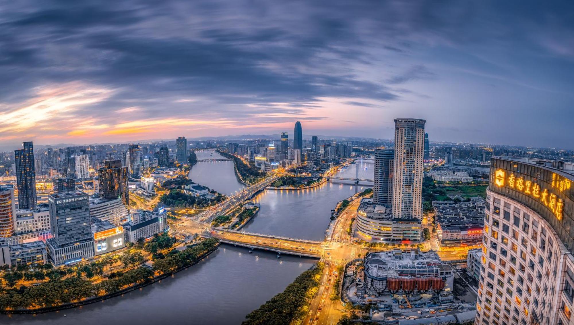 Hotel Shangri-La Ningbo Exterior foto