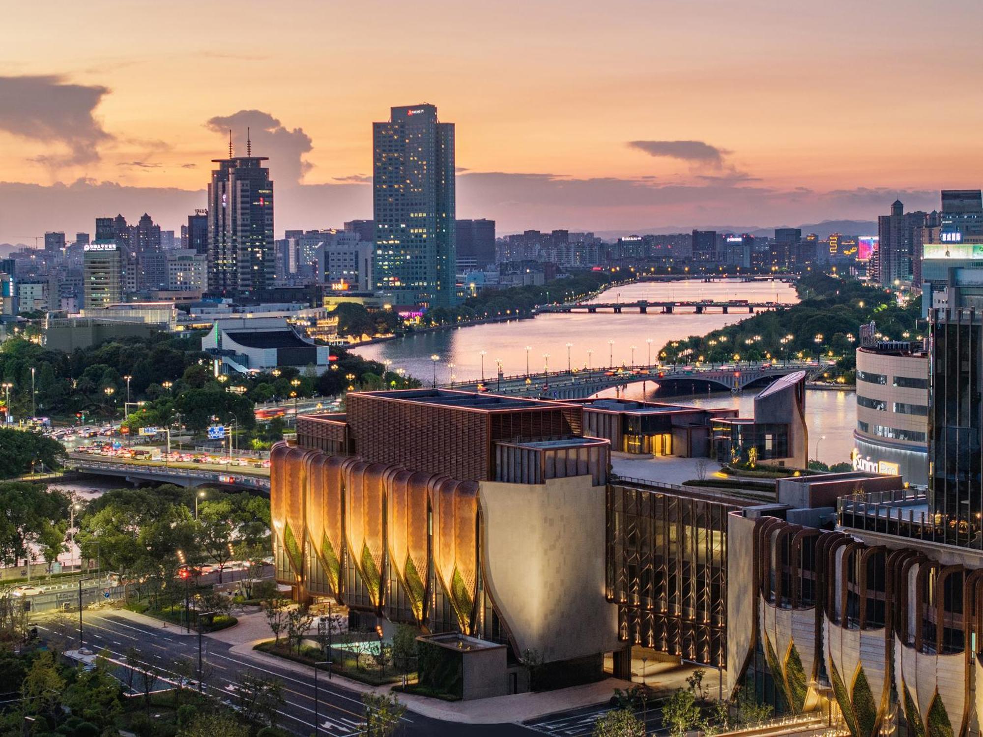 Hotel Shangri-La Ningbo Exterior foto